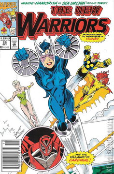 Variant Cover for New Warriors #28