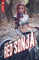 Variant Cover for Invincible Red Sonja #5
