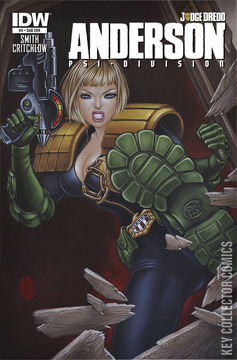 Variant Cover for Judge Dredd: Anderson - Psi Division #3