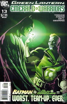 Variant Cover for Green Lantern: Emerald Warriors #13