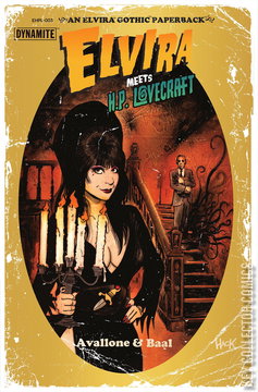 Variant Cover for Elvira Meets H.P. Lovecraft #3