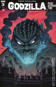 Variant Cover for Godzilla: Rage Across Time #3