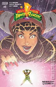 Variant Cover for Mighty Morphin Power Rangers #1