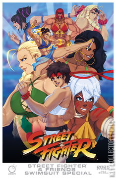 Variant Cover for Street Fighter & Friends Swimsuit Special 2025 #1