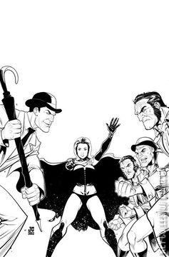 Variant Cover for Steed and Mrs. Peel #0