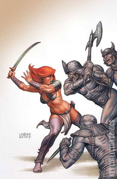 Variant Cover for Red Sonja: Empire of the Damned #5