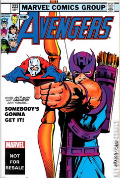 Variant Cover for Avengers, The #223