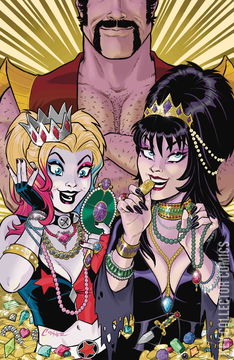 Variant Cover for Harley Quinn x Elvira #5