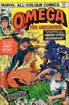 Variant Cover for Omega the Unknown #1