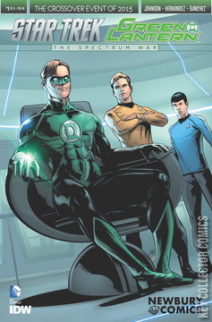 Variant Cover for Star Trek / Green Lantern: The Spectrum War #1