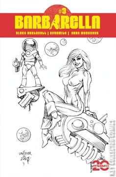 Variant Cover for Barbarella #3