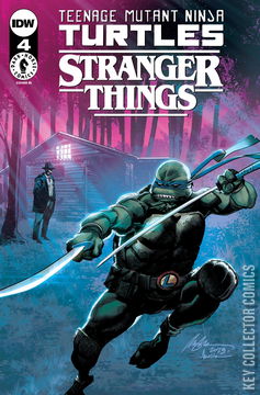 Variant Cover for Teenage Mutant Ninja Turtles / Stranger Things #4