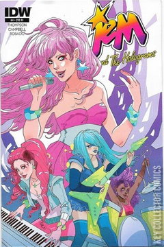 Variant Cover for Jem and The Holograms #4