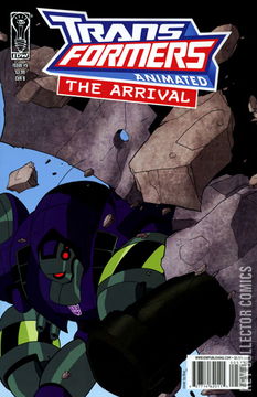 Variant Cover for Transformers Animated: Arrival #5
