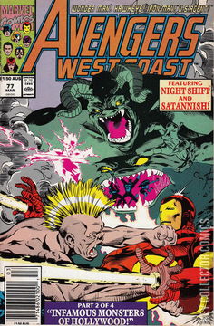 Variant Cover for West Coast Avengers #77