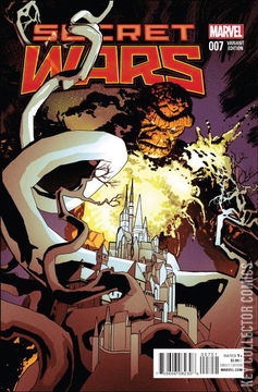 Variant Cover for Secret Wars #7