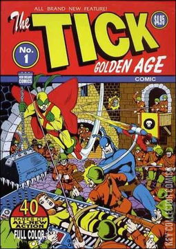 Variant Cover for The Tick: Golden Age #1