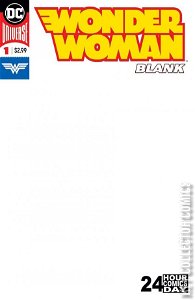 Wonder Woman Blank Comic