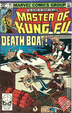Variant Cover for Master of Kung Fu #99