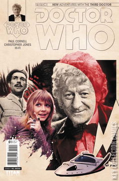 Variant Cover for Doctor Who: The Third Doctor #2