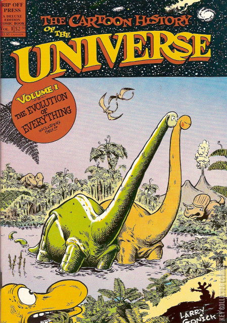 Cover art for The Cartoon History of the Universe #1