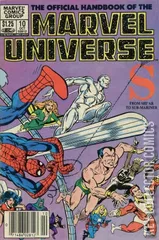 Variant Cover for The Official Handbook of the Marvel Universe #10
