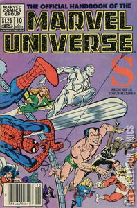 The Official Handbook of the Marvel Universe #10