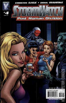 Variant Cover for Stormwatch: P.H.D. #4