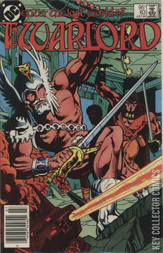 Variant Cover for Warlord, The #83