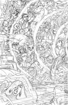 Variant Cover for Sirens #5