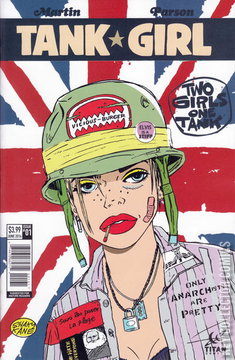 Variant Cover for Tank Girl: Two Girls One Tank #1