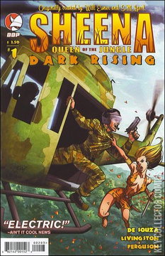 Variant Cover for Sheena, Queen of the Jungle: Dark Rising #1