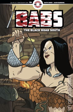 Variant Cover for Babs: The Black Road South #4
