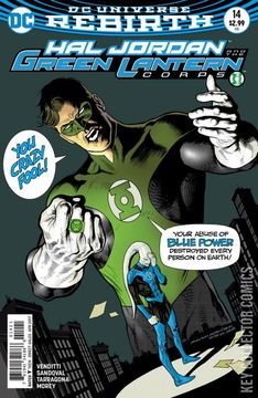 Variant Cover for Hal Jordan and the Green Lantern Corps #14