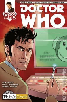 Variant Cover for Doctor Who: The Tenth Doctor #1