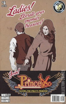 Variant Cover for Princeless: Raven the Pirate Princess #5