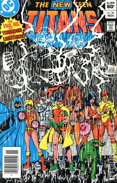 Variant Cover for New Teen Titans #36