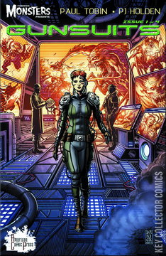 Variant Cover for Famous Monsters Presents: Gunsuits #1
