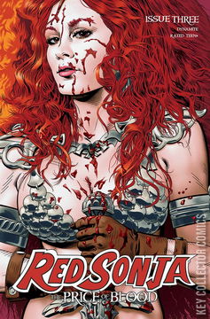 Variant Cover for Red Sonja: The Price of Blood #3