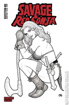 Variant Cover for Savage Red Sonja #1