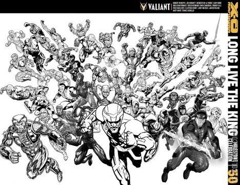 Variant Cover for X-O Manowar #50