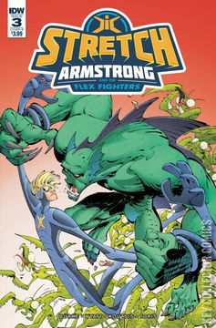 Variant Cover for Stretch Armstrong and the Flex Fighters #3