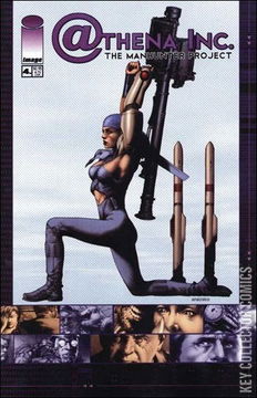 Variant Cover for Athena Inc.: The Manhunter Project #4