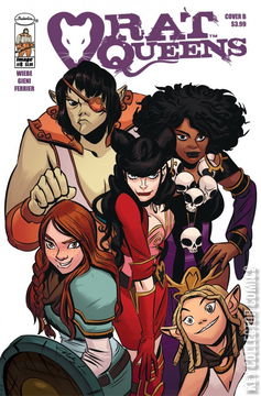 Variant Cover for Rat Queens #8
