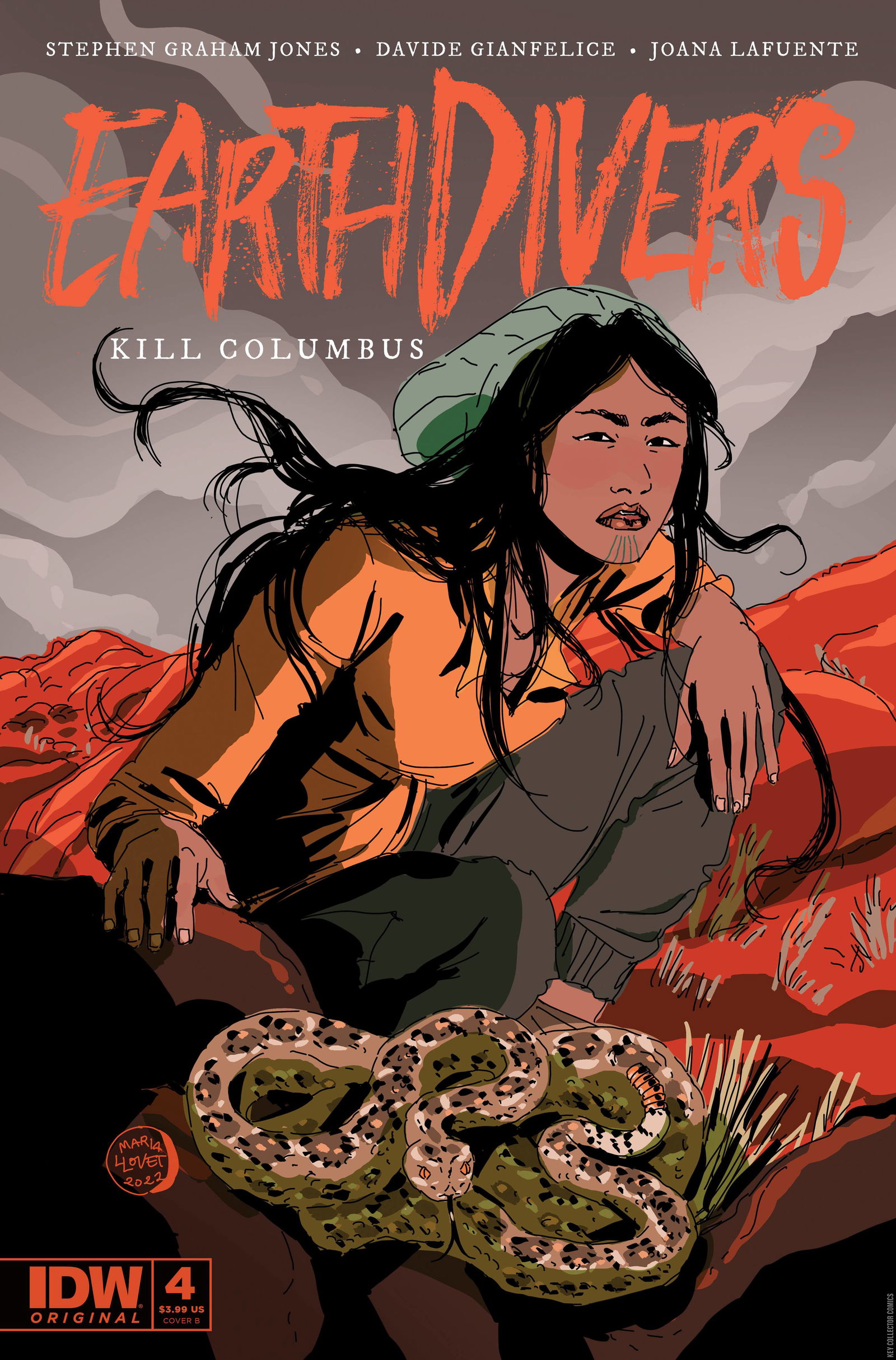 Variant Cover for Earthdivers #4