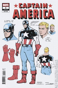 Variant Cover for Captain America #1