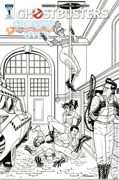 Variant Cover for Ghostbusters: Crossing Over #1