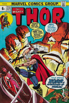 Variant Cover for Thor #215