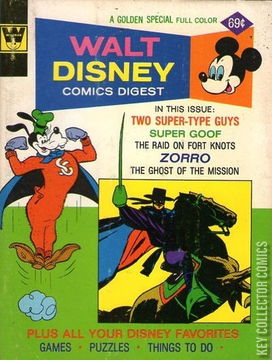 Variant Cover for Walt Disney Comics Digest #52