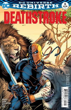 Variant Cover for Deathstroke #6